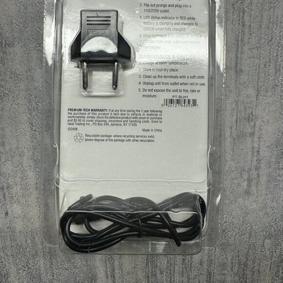 Premium Tech Battery And Charger for Olympus BLH-1 7.4v 2000mAh 110/240v - Picture 5 of 8